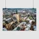Постер Львов, Латинский собор, Cathedral Basilica of the Assumption, Lviv, A3 28×42 см (id0223) - изображение 1