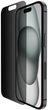 Szkło ochronne Belkin ScreenForce TemperedGlass Privacy Treated do Apple iPhone 16 / 15 / 14 Pro (OVA147ZZ) - obraz 1