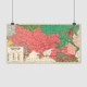 Постер Этнографическая карта Украины 1949, Кубиевич, A2 32×60 см (id6498) - изображение 1