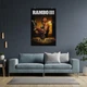 Постер Рэмбо 3, Сильвестр Сталлоне, Rambo 3 (1988), A3 42×28 см (id5439) - изображение 4
