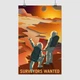 Постер Марс, Surveyors Wanted, A3 42×26 см (id3155) - изображение 1