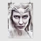 Постер Властелин колец, эльфийка Галадриэль (Кейт Бланшетт), Lord Of The Rings, A3 42×30 см (id2691) - изображение 1