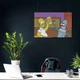 Постер Сімпсони, Гомер та Бендер, Футурама, Simpsons, A1 60×90 см (id3654) - зображення 3