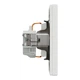 Розетка Schneider Electric Asfora с заземлением белая EPH2900121 - изображение 4