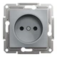 Розетка Schneider Electric Asfora без заземлення сталь EPH3000162 - зображення 6