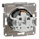 Розетка Schneider Electric Asfora с крышкой с заземлением антрацит EPH3100171 - изображение 4