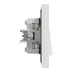 Переключатель двухклавишный Schneider Electric Asfora белый EPH0600121 - изображение 6
