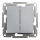 Выключатель двухклавишный Schneider Electric Asfora сталь EPH0300162 - изображение 8
