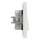 Кнопочный выключатель двухклавишный Schneider Electric Asfora белый EPH1100121 - изображение 7