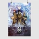 Постер 86: Восемьдесят шесть, аниме, меха, 86: Eighty Six, A3 42×28 см (id6677) - изображение 1