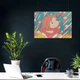 Постер Рыбка Поньо на утёсе, Ponyo, A3 30×42 см (id5823) - изображение 3