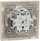 Вимикач 2-клавішний Schneider Electric Asfora самозажимний крем EPH0300123 - зображення 2