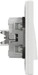 Перемикач перехресний Schneider Electric Asfora самозажимний білий EPH0500121 - зображення 3