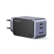 Мережевий зарядний пристрій UGREEN Nexode S 65W 3-Port GaN Fast Charger EU (UGR-35042) - изображение 1