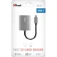 Зчитувач флешкарт Trust Dalyx Fast USB-С Card reader (24136) - зображення 3