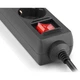 Сетевой фильтр питания REAL-EL RS-6 Protect M 3m, black (EL122300034) - изображение 3