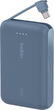 Powerbank Belkin BoostCharge 10000 mAh 20W Built-In USB-C PD Blue (BPB021HQBL) - obraz 2