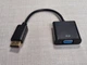 Перехідник DP DisplayPort - VGA кабель 10см адаптер конвертор - зображення 1