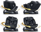 Автокрісло Nukido Aero Line 0-36 кг ISOFIX Чорне (5903890626662) - зображення 4