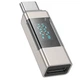 Переходник Borofone BV25 Type-C male to Type-C female (Gray) (230358) - изображение 1
