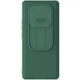 Карбоновая накладка Nillkin CamShield Pro для Xiaomi Redmi Note 14 Pro 5G Deep Green - изображение 1