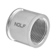 Муфта Nolf NFC.C06-N-1/2" нікельована (NF3072) - зображення 3