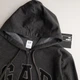 Женская толстовка Gap Logo Zip Hoodie Grey 218871801 XS - изображение 2