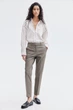 Брюки женские H&M 270751471_darkkhahi 32 Хаки (2727000060404) - изображение 2