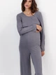 Брюки для беременных женские H&M 271181506 M Темно-серые (2727000075699) - изображение 2