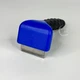 Фурмінатор для котів і собак маленьких порід з лезом 4.5 см Furminator deShedding Tool, універсальний гребінь для догляду за шерстю та профілактики ковтунів, щітка для вичісування шерсті та підшерстя Синя, FH2-DCSL-45-Blue - зображення 8