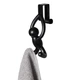 Набор из 2 надверных крючков Umbra Buddy Черный (1013428-040) - изображение 2