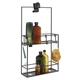 Полиця-органайзер для душу Umbra Cubiko Shower Caddy Black (023461-040) - зображення 2