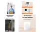 Бездротовий домофон з камерою та WIFI Doorbell X9, Розумний дверний відеодзвінок для дому, Акумуляторний домофон - изображение 4