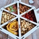 Подарочный набор орехов и сухофруктов в деревянной коробочке Царство Меду 450 грамм - изображение 8