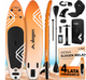 Надувна SUP-дошка Slogen RELAX 320 см (PRO), комплект 12-в-1: весло 2-в-1 (SUP/каяк), сидіння, насос з манометром, рюкзак XL, повідець 360°, кріплення GoPro, центральний плавник Smart Lock - изображение 1