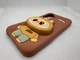 Дитячий гумовий чохол Labubu для Samsung Galaxy A26 з підставкою тримачем Коричневий - зображення 6