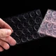 Розовый двухсторонний скотч для накладных ногтей - 24 стикера (наклейки) толщина 0,3мм - изображение 4