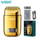 Электробритва VGR V-338, шейвер, LED-дисплей, золотая - изображение 6