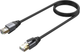 Patchcord Unitek Cat 8 S/FTP 2 m Black (C18149AGY03-2M) - obraz 1