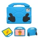 Противоударный детский силиконовый чехол EVA Kids Like с подставкой на Lenovo Idea Tab 11" TB336FU, TB336ZU / Xiaoxin Pad 11 2025 (Голубой) - изображение 3