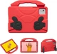 Противоударный детский силиконовый чехол EVA Kids Like с подставкой на Lenovo Idea Tab 11" TB336FU, TB336ZU / Xiaoxin Pad 11 2025 (Красный) - изображение 3