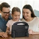 Противоударный детский силиконовый чехол EVA Kids Like с подставкой на Lenovo Idea Tab 11" TB336FU, TB336ZU / Xiaoxin Pad 11 2025 (Чёрный) - изображение 6