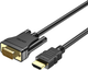 Kabel Unitek HDMI - VGA 2 m Black (V1185A01) - obraz 1