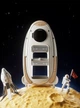 Органайзер для канцелярии на колёсиках Terrio Cosmo, пластиковый, мобильный, с выдвижными ящиками, Белый, для хранения школьных принадлежностей и мелочей, безопасный, лёгкая сборка, для детей, школы и дома - изображение 8
