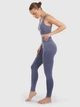 Спортивные леггинсы для фитнеса высокие женские 4F 4FWAW25TFTIF407-30A M-L Синие (5905700708469) - изображение 4