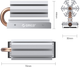 Radiator do SSD Orico M2HS6-SV-BP - obraz 3