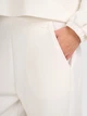 Спортивные штаны женские 4F 4FWAW25TTROF1180-11S XL Белые (5905700723394) - изображение 5