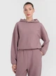 Худи женское 4F 4FWAW25TSWSF1847-80S M Коричневое (5905700716990) - изображение 1