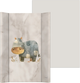 Матрац сповивальний Ceba Baby Basic м'який профільований Cosy Hippo 50 x 70 см (5907672345284) - зображення 2