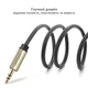 Аудіо кабель для колонок Jack 3.5mm TRS на Dual Jack 6.35mm TS UGREEN AV126 акустичний стерео шнур для сабвуфера 3 метри сірий (10618) - зображення 6